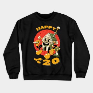 Happy 420 Crewneck Sweatshirt